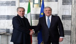 الرئيس الجميّل بحث مع وزيرخارجية ايطاليا تاجاني موضوع الشغور الرئاسي