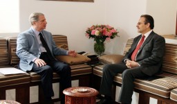 الرئيس الجميّل التقى الممثل  الشخصي لرئيس اقليم كردستان