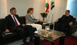 الرئيس الجميّل بحث والسفيرة ايخهورست خطورة الفراغ الرئاسي على مصالح لبنان العليا