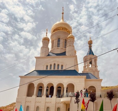 تدشين كنيسة سيدة الفرح في زحلة