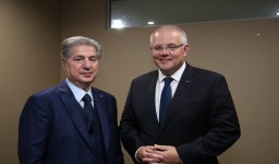 الرئيس الجميّل بحث مع رئيس وزراء استراليا بملف النازحين السوريين  