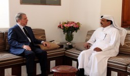الرئيس الجميّل التقى السفير القطري في لبنان