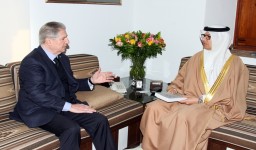 السفير السعودي زار الرئيس أمين الجميّل في بكفيا